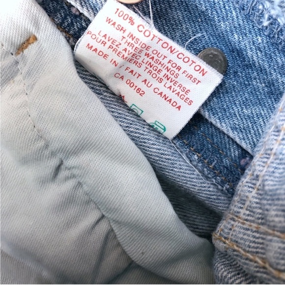 Vintage Levi’s 501 70s Reworked High Rise Straight Leg Bleached Jeans - Picture 8 of 8